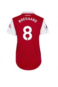Fotbalové Dres Arsenal Martin Odegaard #8 Dámské Domácí Oblečení 2022-23 Krátký Rukáv